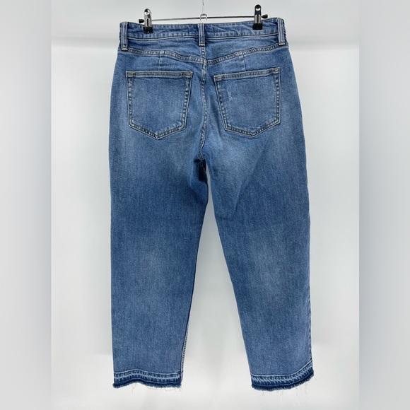 We the Free CRVY High Rise Frayed Hem Button Fly Jeans, Women's 28 - Picture 5 of 7